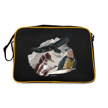 Gypaète barbu Dagmar Recka Bavaria Wally - Sac Retro - noir/or - Dos