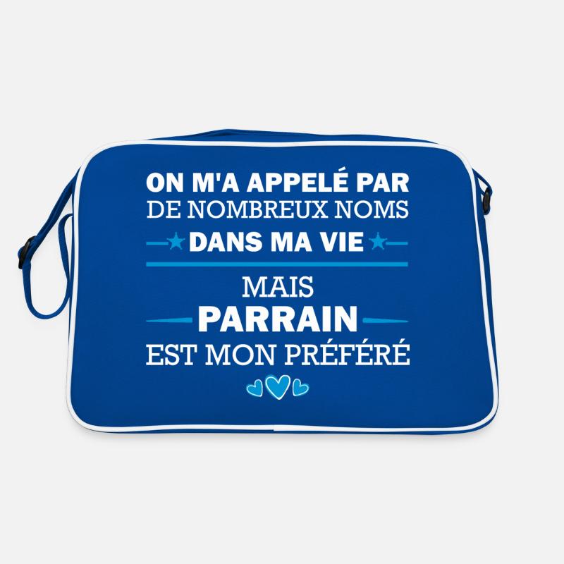 humour parrain Sac Retro