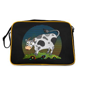 Taureau - Sac Retro - noir/or - Dos