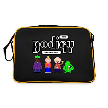 The Bodigy Experience - Retro Bag - black/gold - Back