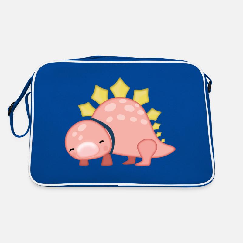 Dinosaure cute rose Sac Retro