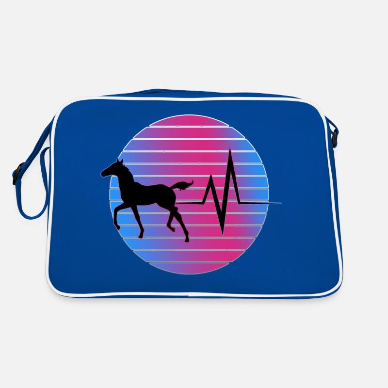 Pferd - EKG Retro Tasche