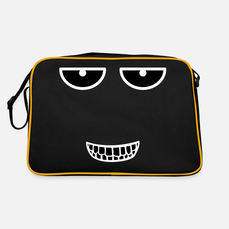Gesicht Retro Tasche