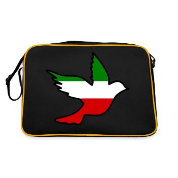 Women life freedom - Sac Retro - noir/or - Dos