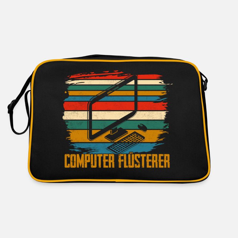 Computer Flüsterer IT Programmierer Retro Tasche