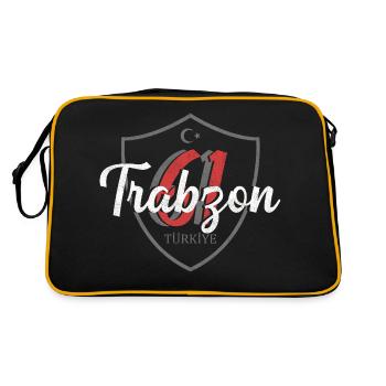 Trabzon - Retro Bag - black/gold - Back