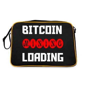 Bitcoin Trading Crypto Stocks - Sac Retro - noir/or - Dos