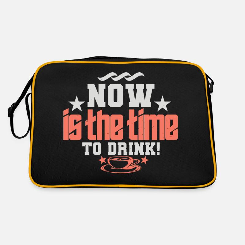 C’EST LE MOMENT DE BOIRE Sac Retro