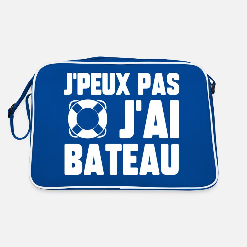 J’peux pas j’ai bateau Sac Retro