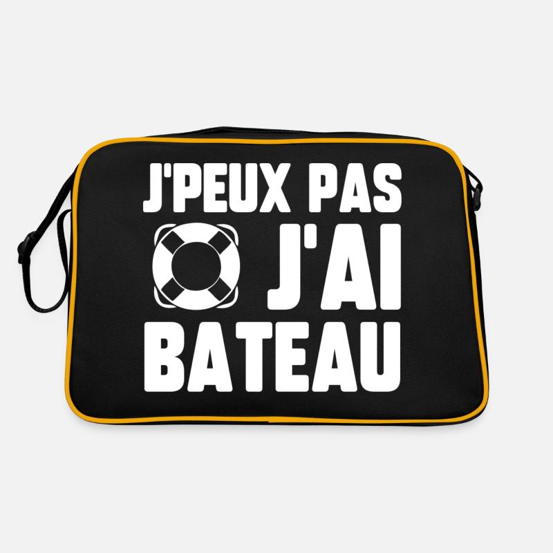 J’peux pas j’ai bateau Sac Retro