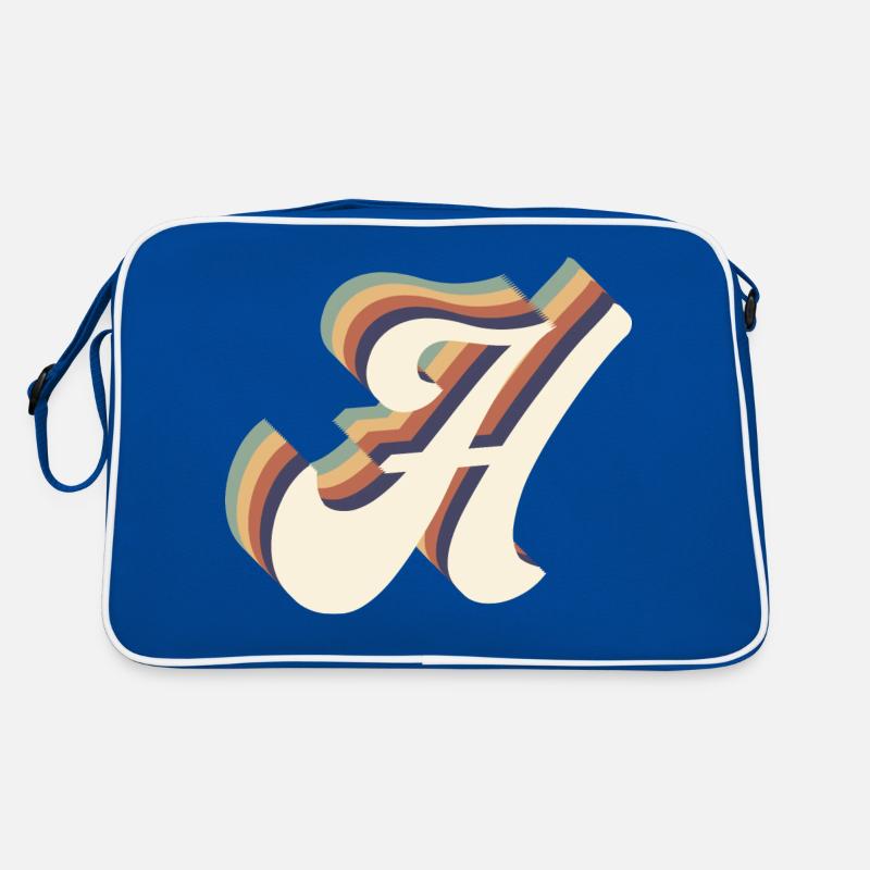Buchstabe H Retro Tasche