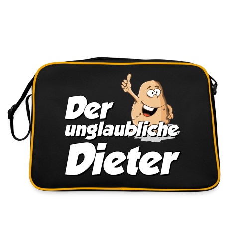 Der unglaubliche Dieter - Retro Tasche