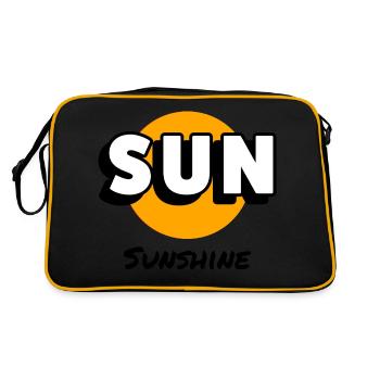 Glorious Suns: Embrace the Radiance - Retro Bag - black/gold - Back