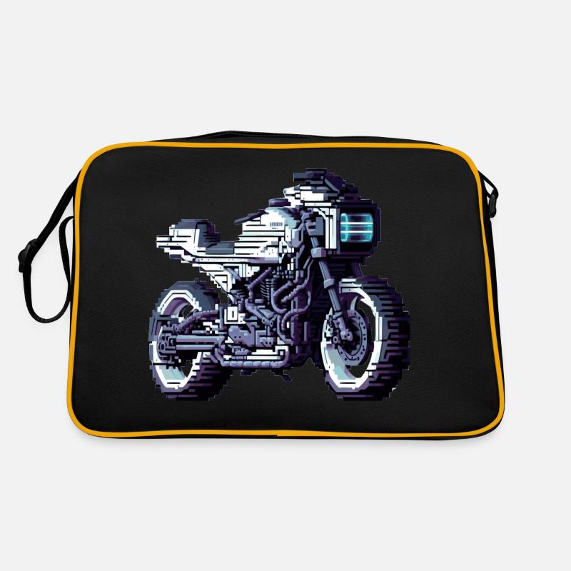 La saison moto a depuis longtemps commencé en 8 bits Sac Retro