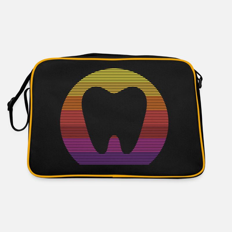 Design de composition coloré de style rétro Sac Retro