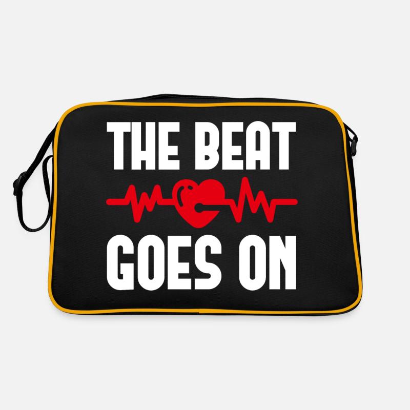 The Beat Goes on Retro Tasche