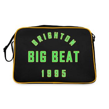 BRIGHTON BIG BEAT 995 - Sac Retro - noir/or - Dos