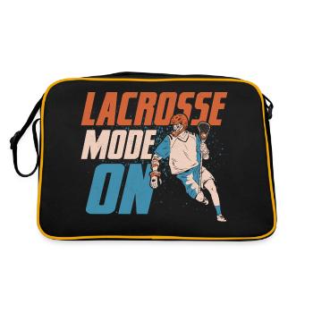 Mode crosse sur Team Player - Sac Retro - noir/or - Dos