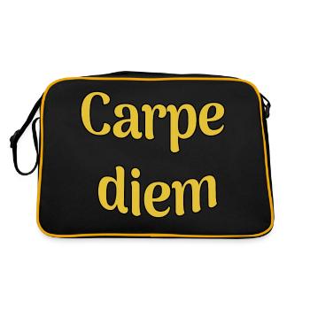 Carpe diem - Sac Retro - noir/or - Dos