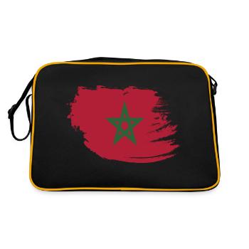 maroc - Morocco - Al maghreb - Sac Retro - noir/or - Dos