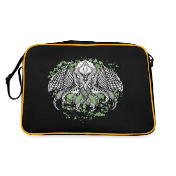 Cthulhu encre II - Sac Retro - noir/or - Dos