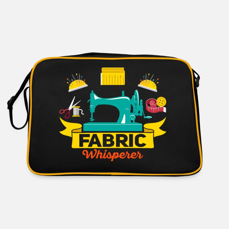 Machine à coudre d’artisanat de chuchoteur de tissu Sac Retro