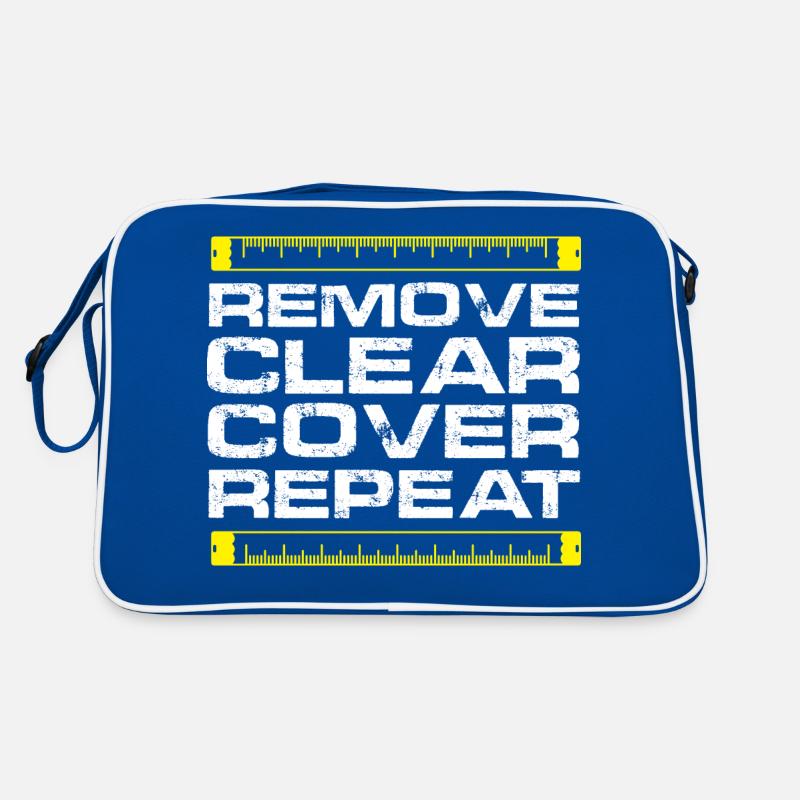 Remove Clear Cover Repeat Retro Bag