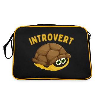 Introverti - Sac Retro - noir/or - Dos
