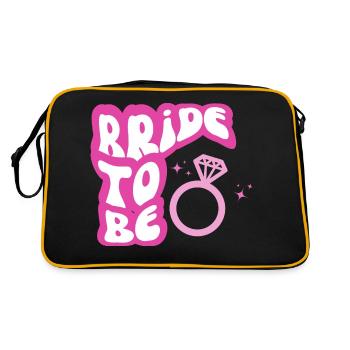 Bride to be rose - Sac Retro - noir/or - Dos