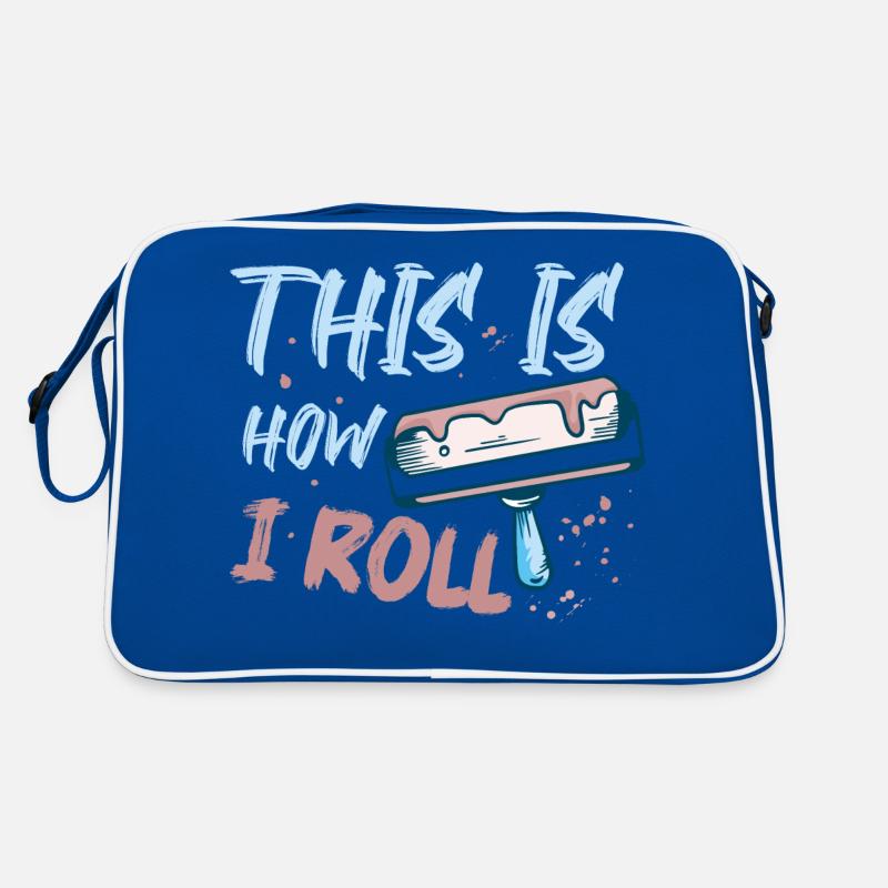 This Is How I Roll Professional Painter Job Retro Bag