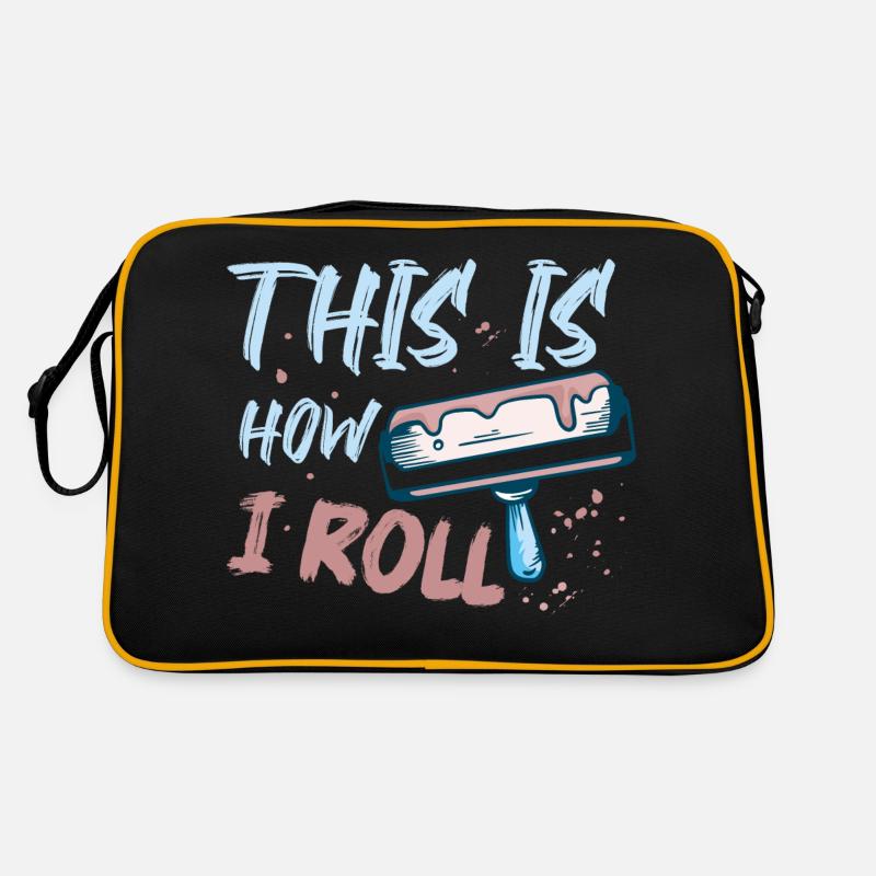 This Is How I Roll Professional Painter Job Retro Tasche