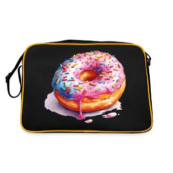 beignet - Sac Retro - noir/or - Dos