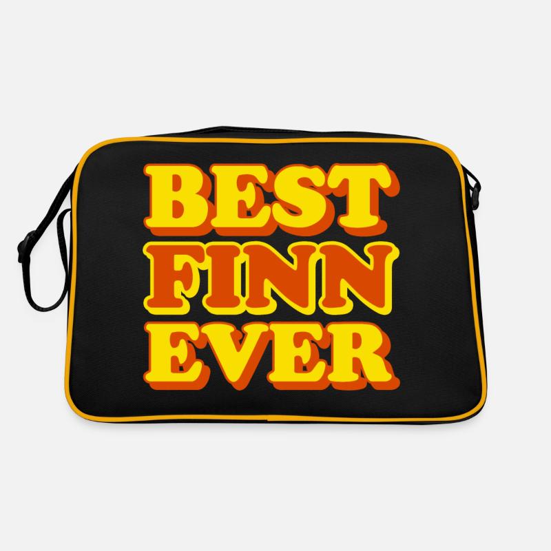 Finnish First Name Funny Gift Retro Bag