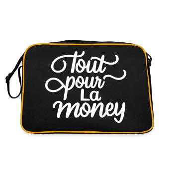 Tout pour la money - Sac Retro - noir/or - Dos