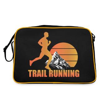 Trail Run Ultra Running Trekking en montagne Course à pied - Sac Retro - noir/or - Dos