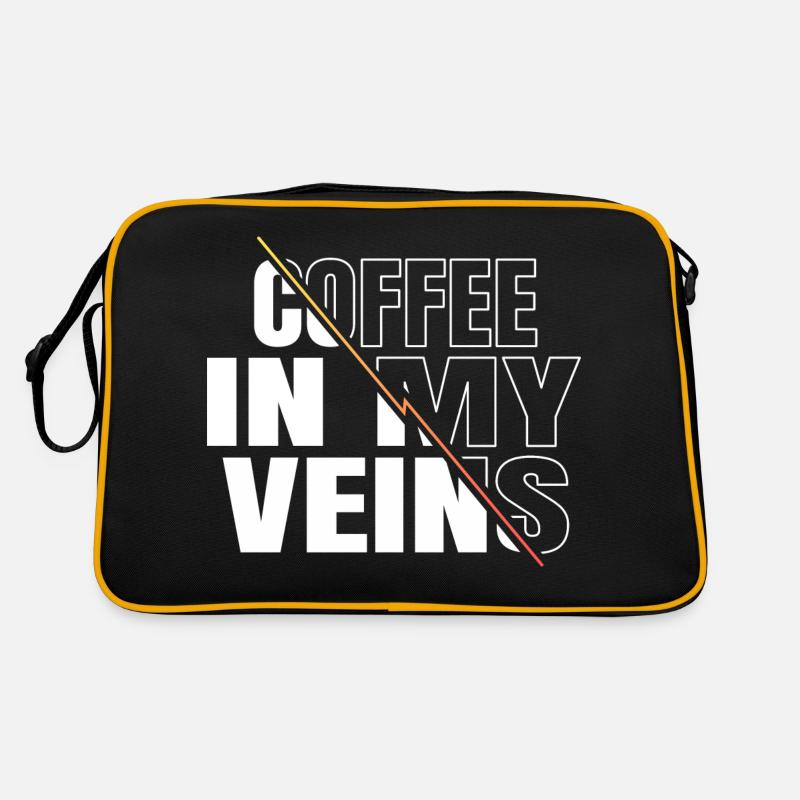 funny coffee lover jokes cool present coffeebean Retro Bag