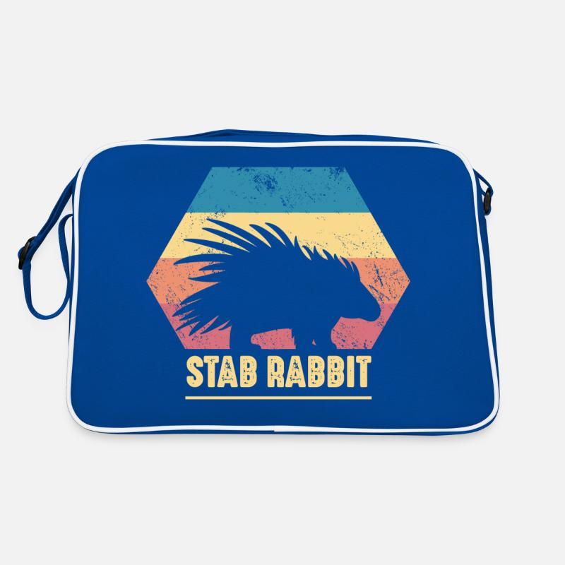 Rod Rabbit Porcupine Faune Sac Retro