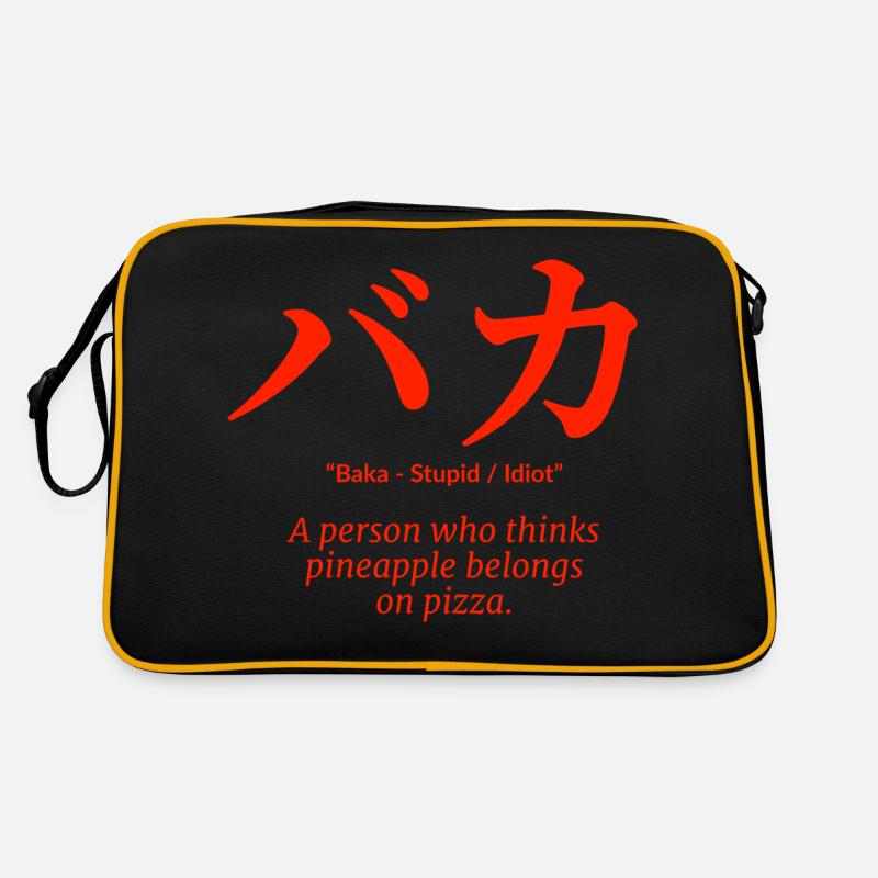 japanisch Sprache Retro Tasche