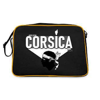 CORSICA Limitierte Auflage 2024 [15.12.2024] ⚠️⌛ - Retro Tasche - Schwarz/Gold - Hinten
