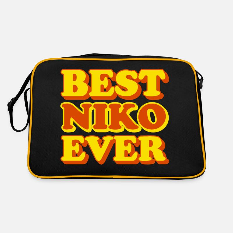 Niko Prénom Drôle Cadeau Sac Retro
