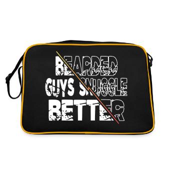 covid19 entraîneur barbe présenter citation drôle - Sac Retro - noir/or - Dos