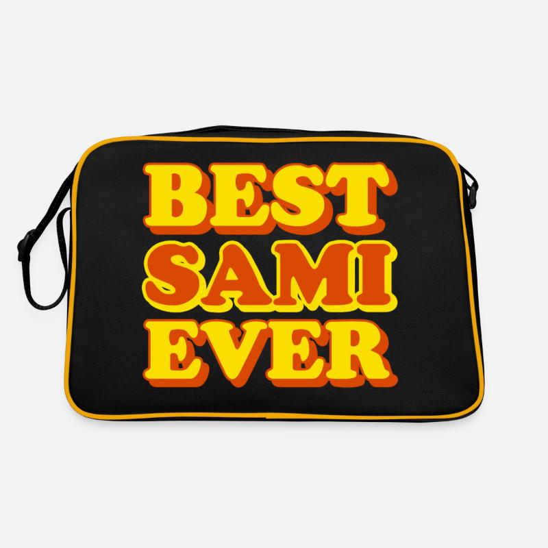 Sami first name, funny gift Retro Bag