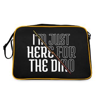 lapin vert vieux bday rex cool dictons blague heureux - Sac Retro - noir/or - Dos