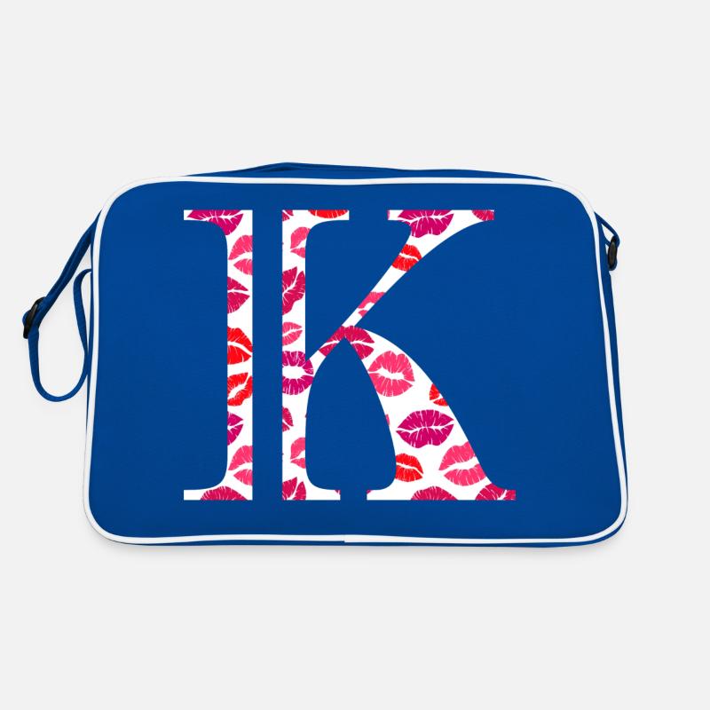 Lettre k bisous Sac Retro
