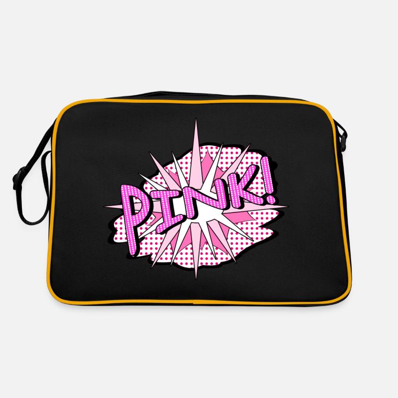 Pink Explosion Retro Tasche