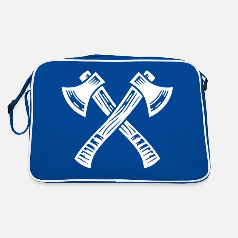 Crossed Axe Retro Bag