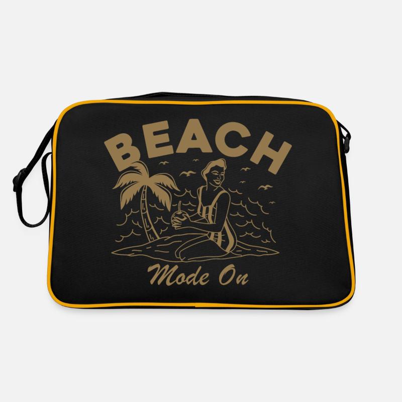 Beach Mode On Retro Bag