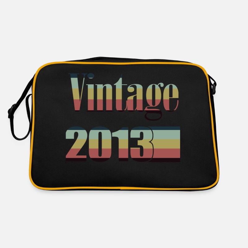 2013 Geburtstag 2013 Geboren 2013 Geburtstag Retro Tasche