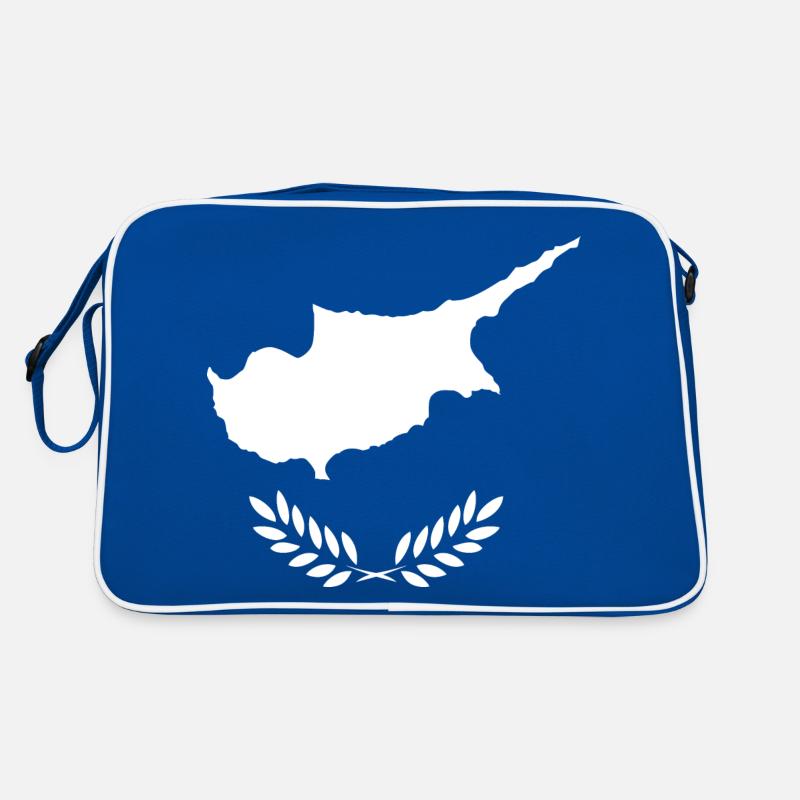 T-shirt de design de style chypriote Sac Retro