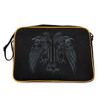 Hugin Munin - Sac Retro - noir/or - Dos